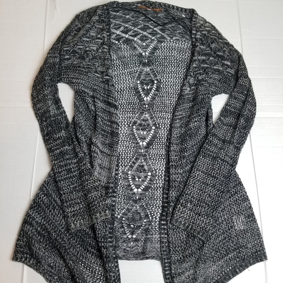 Belldini Sweaters | Belldini Lace Crochet Long Flowy Cardigan | Poshmark
